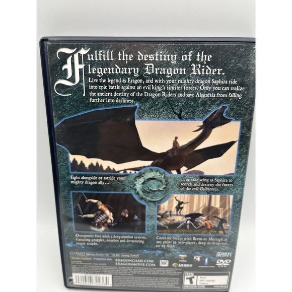 ERAGON PS2 PLAYSTATION 2 Complete With Manual Fast Free Shipping - Picture 4 of 8